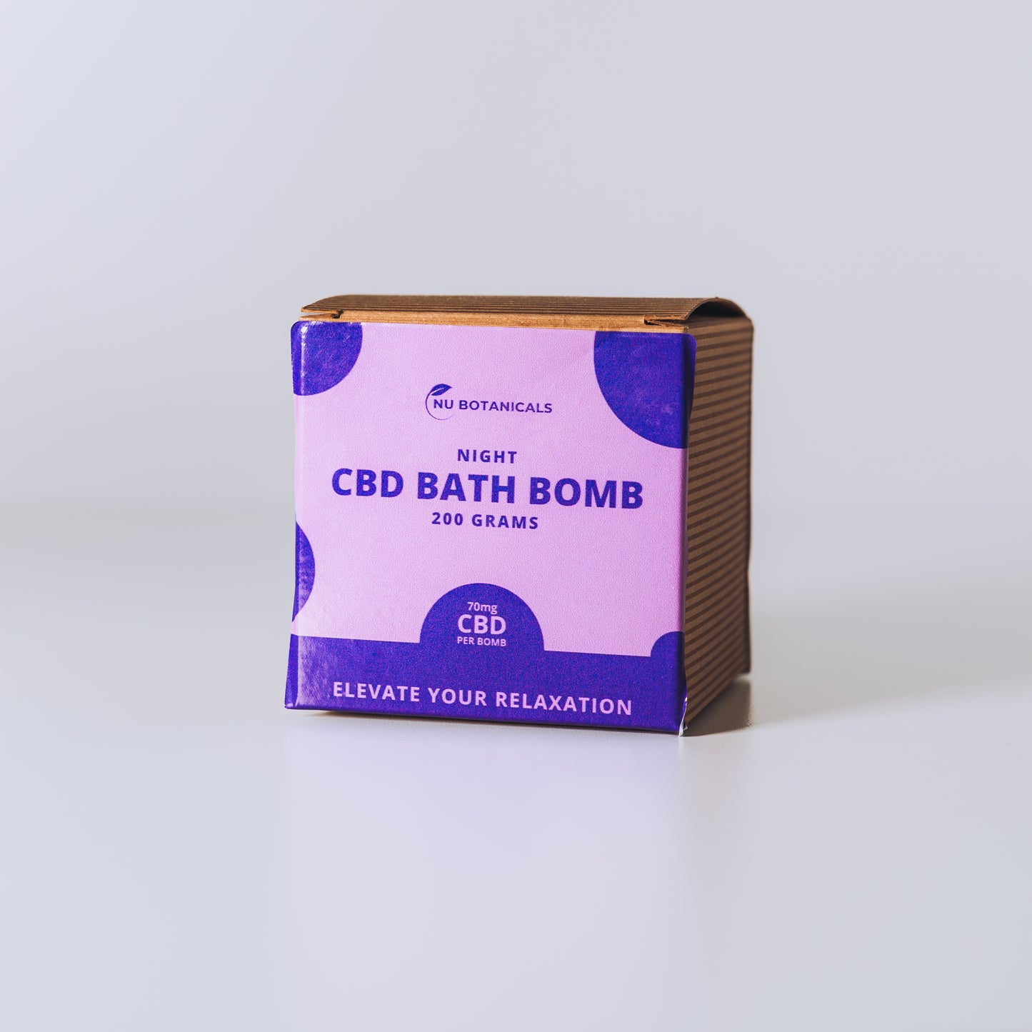 Nu Botanicals - 200 grams - Night Time 70mg Bath Bomb