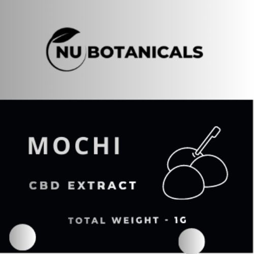 Nu Botanicals - Mochi CBD Crumble: 1 gram pot 750mg CBD