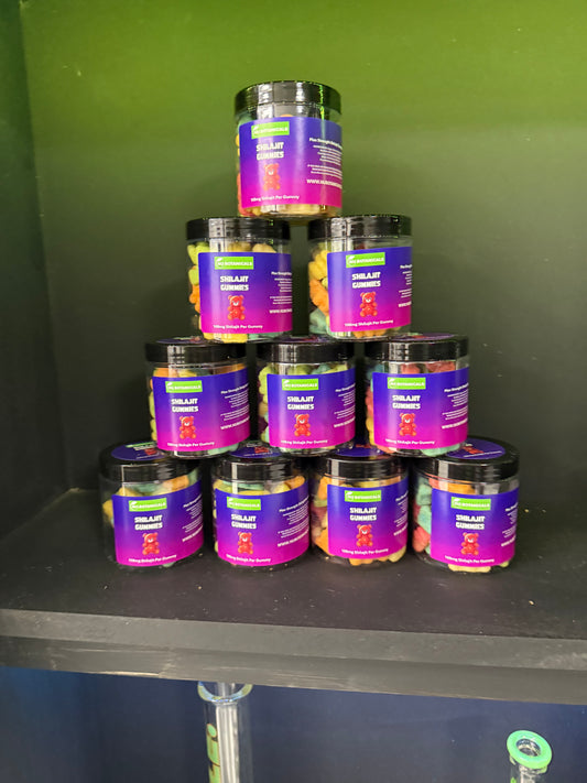 108mg shilajit gummies 30 prices per pot £20