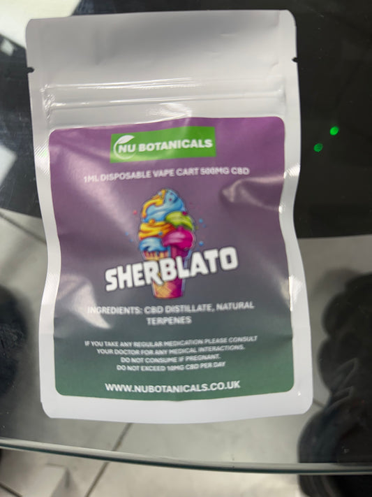 Sherblato cbd vape