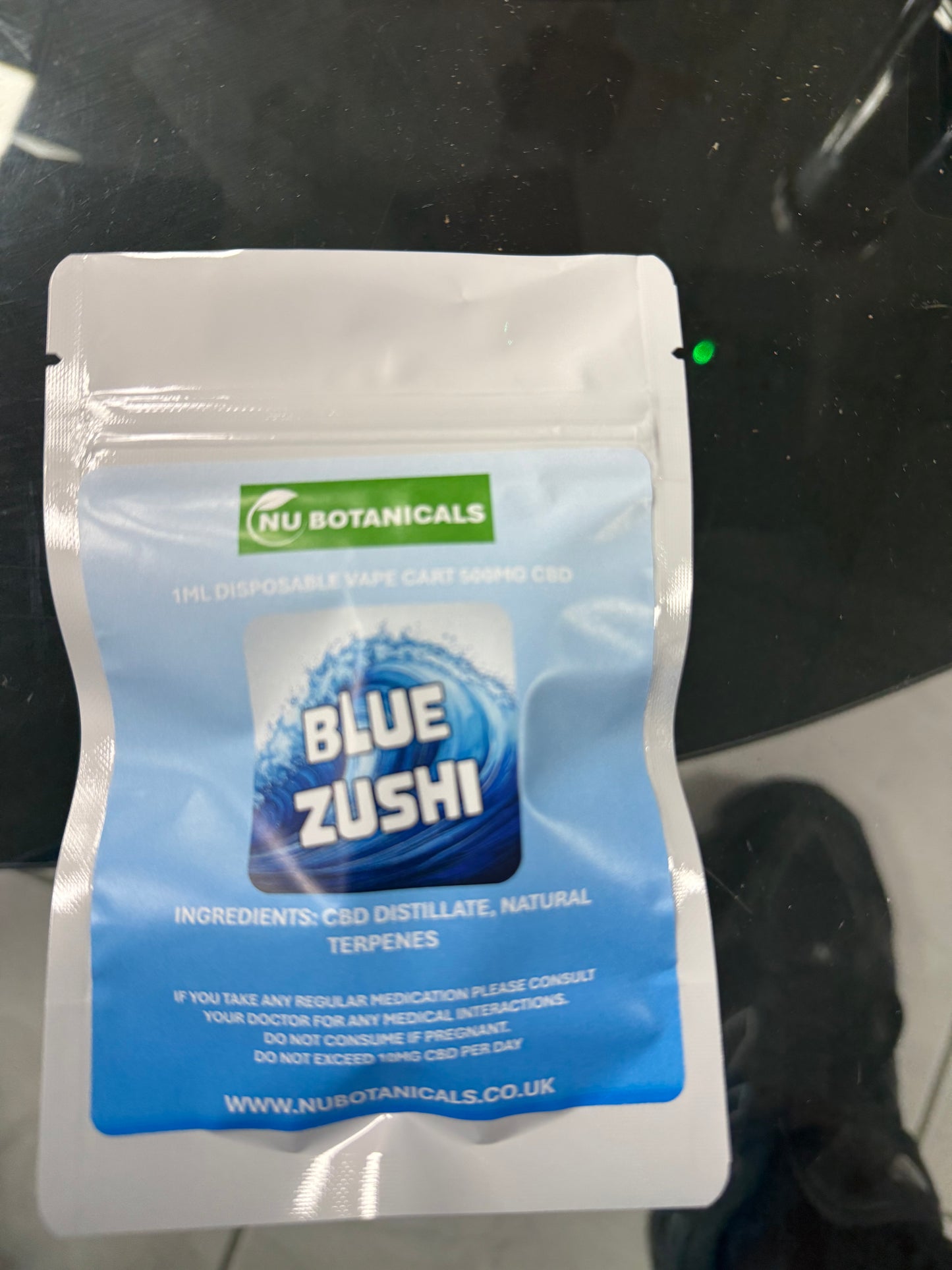 Blue zu cbd vape