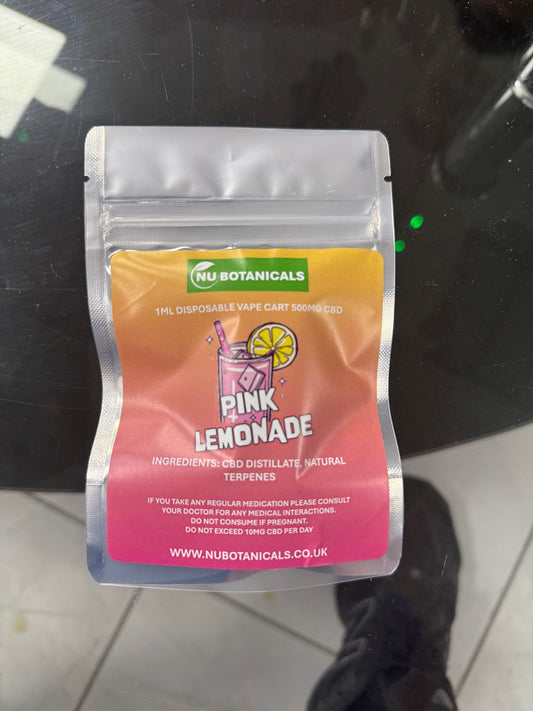 Pink lemonade cbd vape